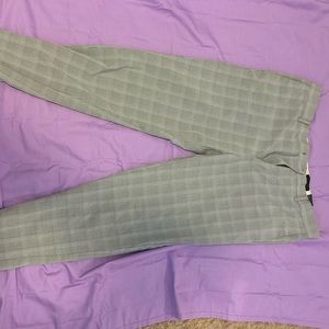 Plaid dress pants